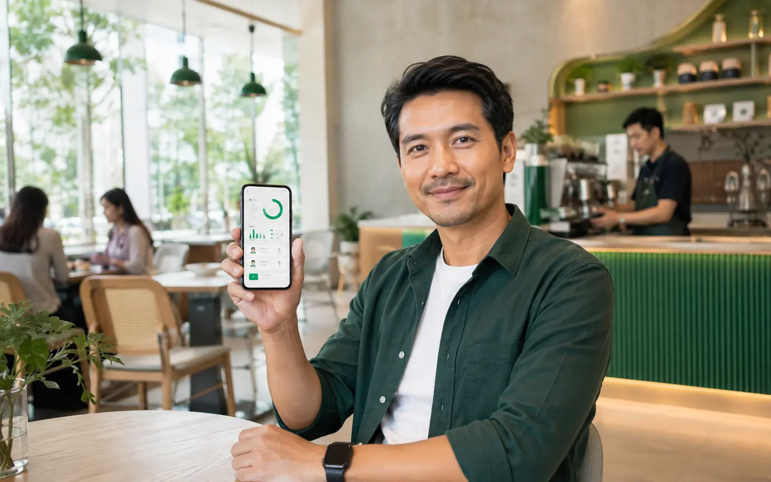 ผู้ดูแลระบบ Ocellios จัดการ Wi-Fi ผ่านสมาร์ตโฟน